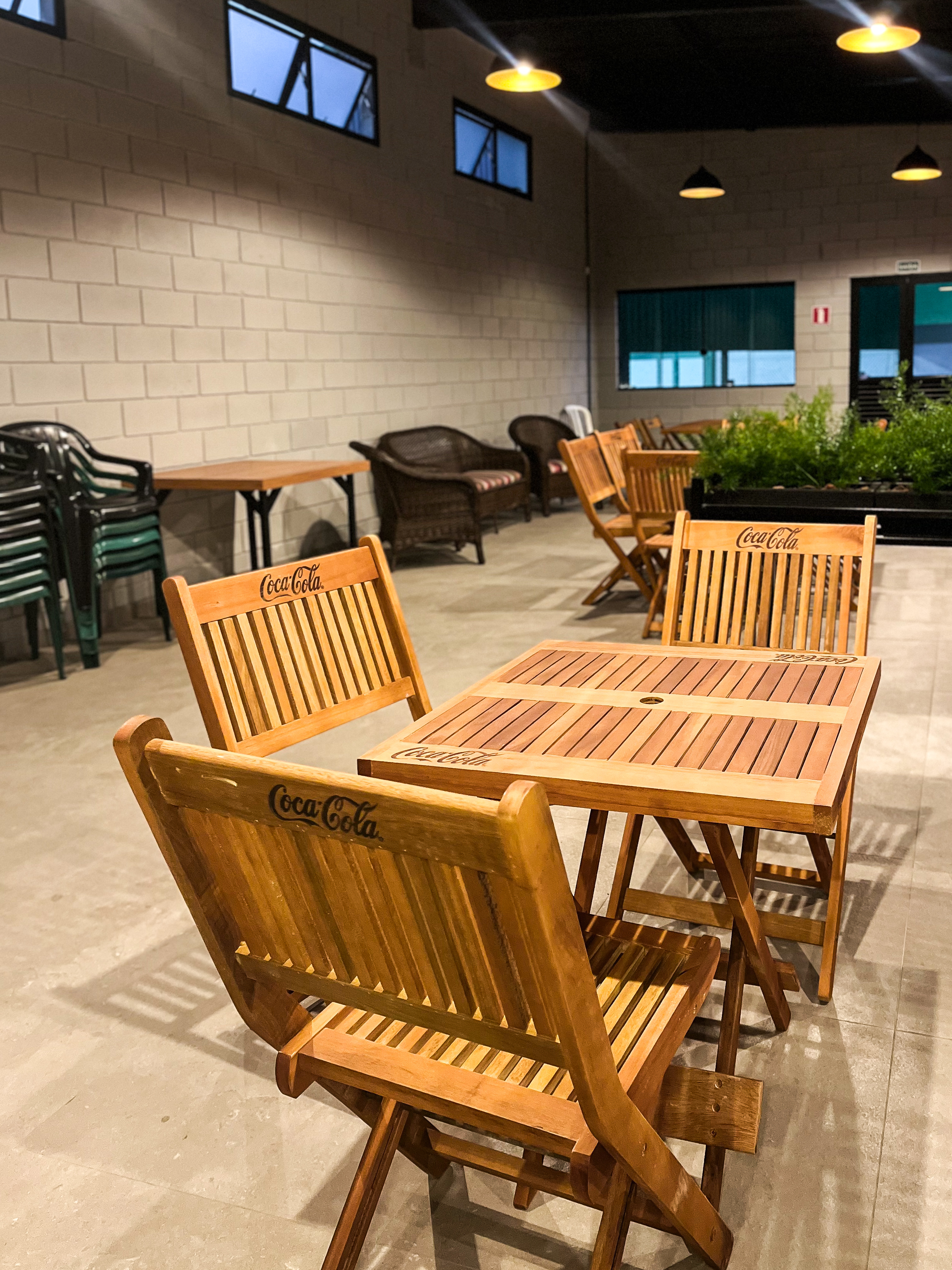 Lanchonete e área social